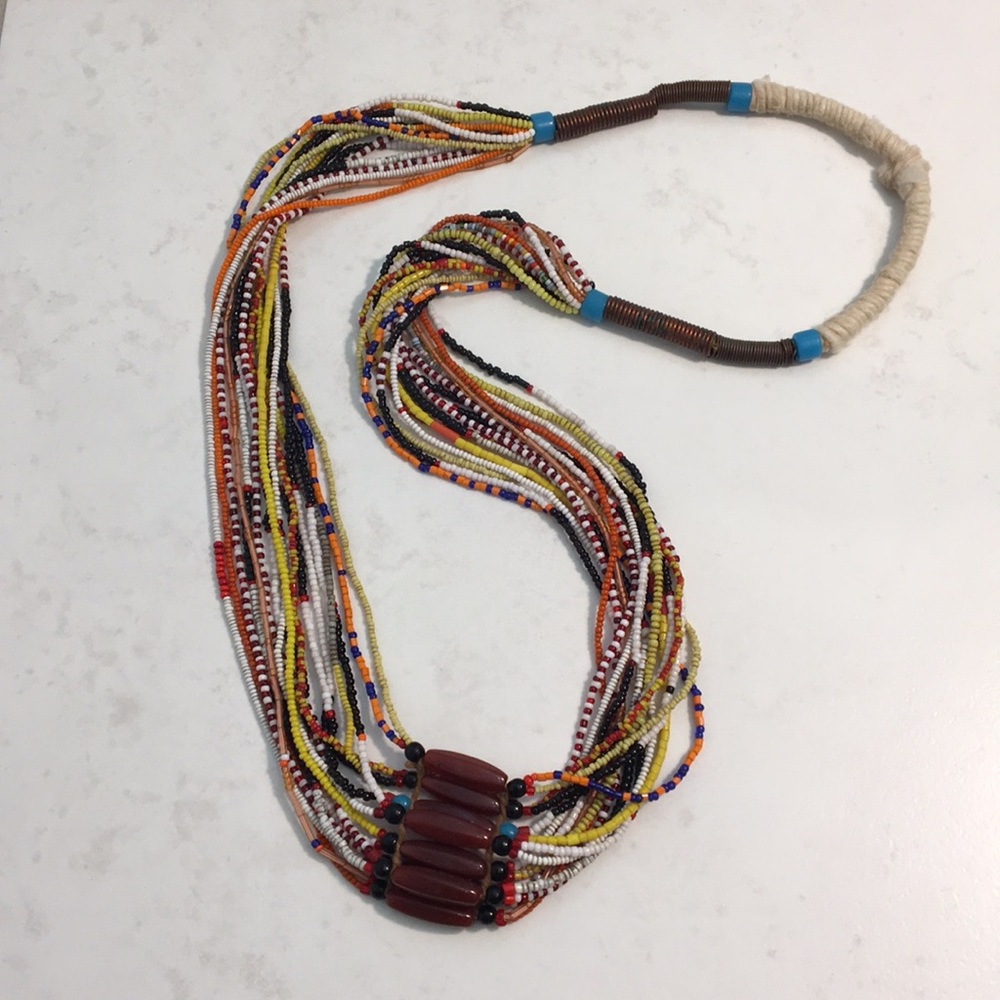 Dannijo Maisie Tribal Beaded Necklace